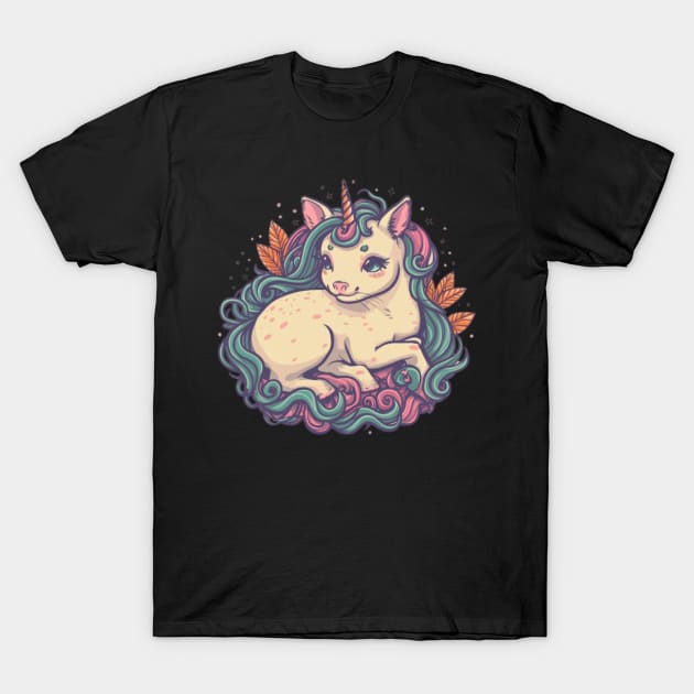 Caticorn Dreams T-Shirt by MercurialMerch